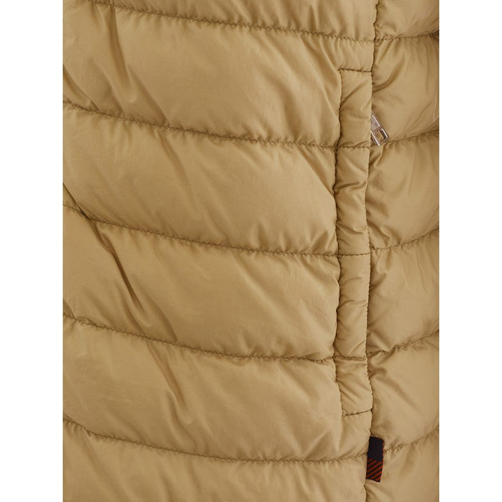 Woolrich Beige Elegance Polyamide Jacket