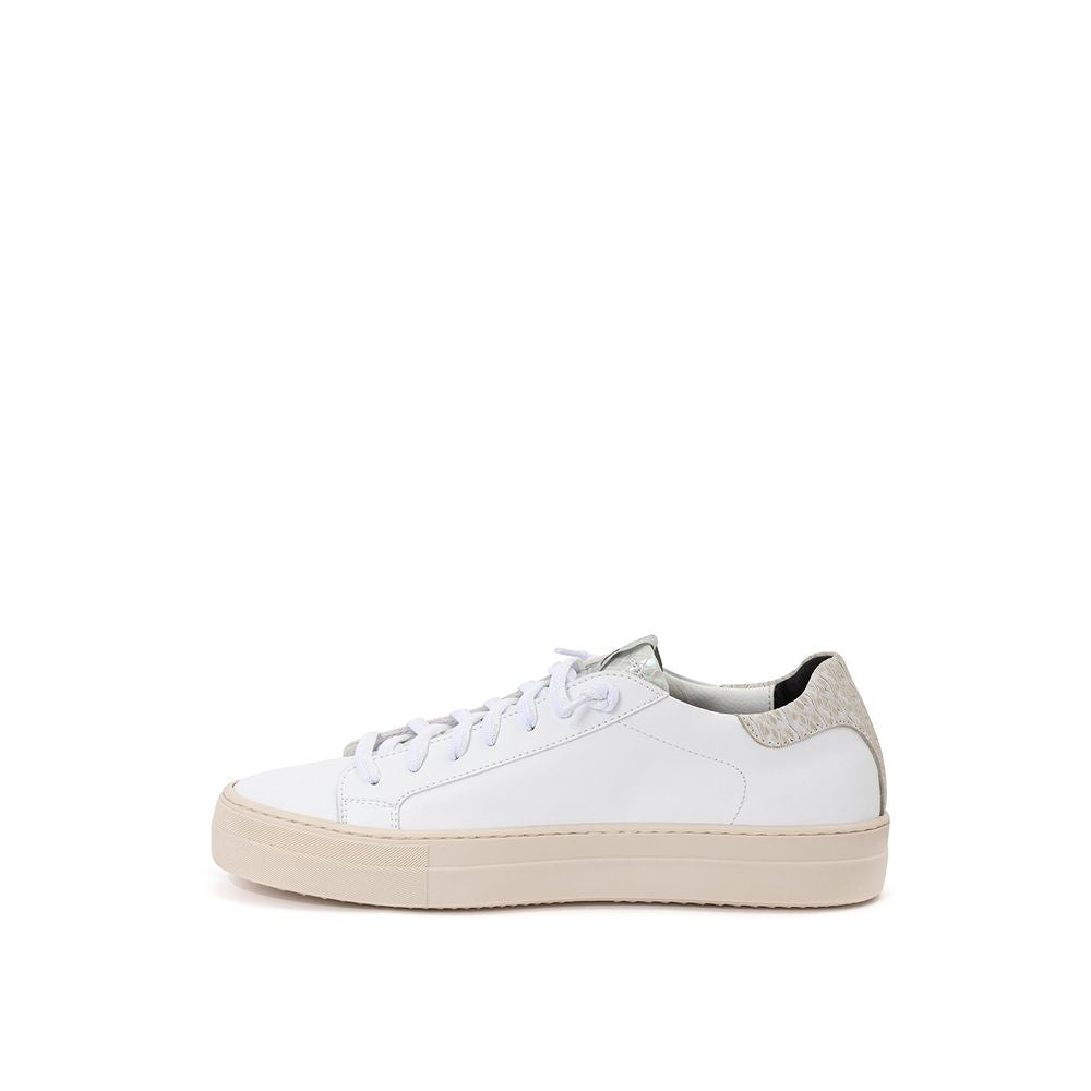 P448 Luxury White Leather Sneakers