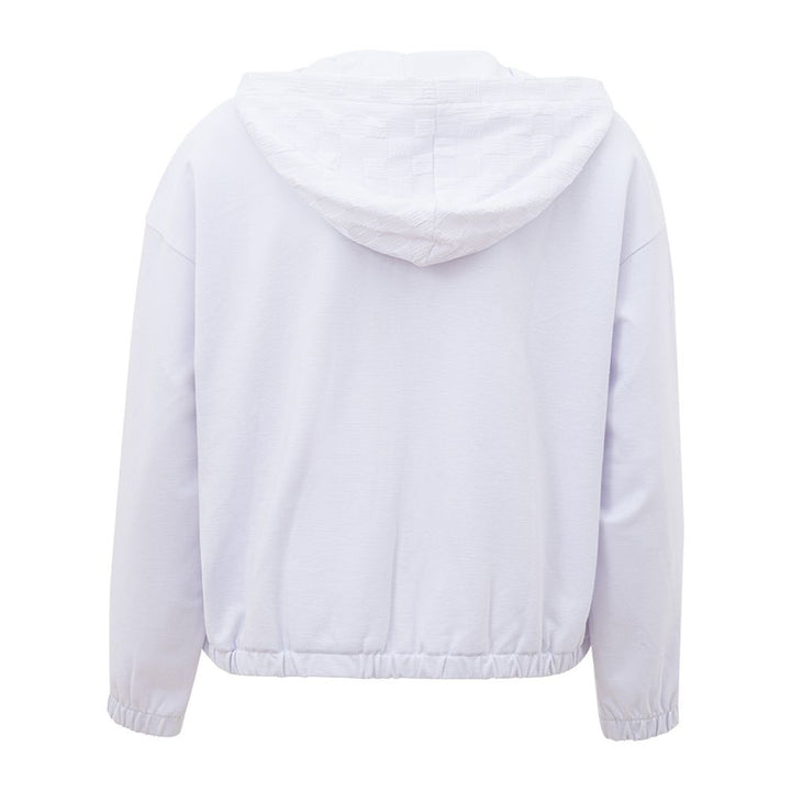 Armani Exchange Chic White Viscose Sweater for Women