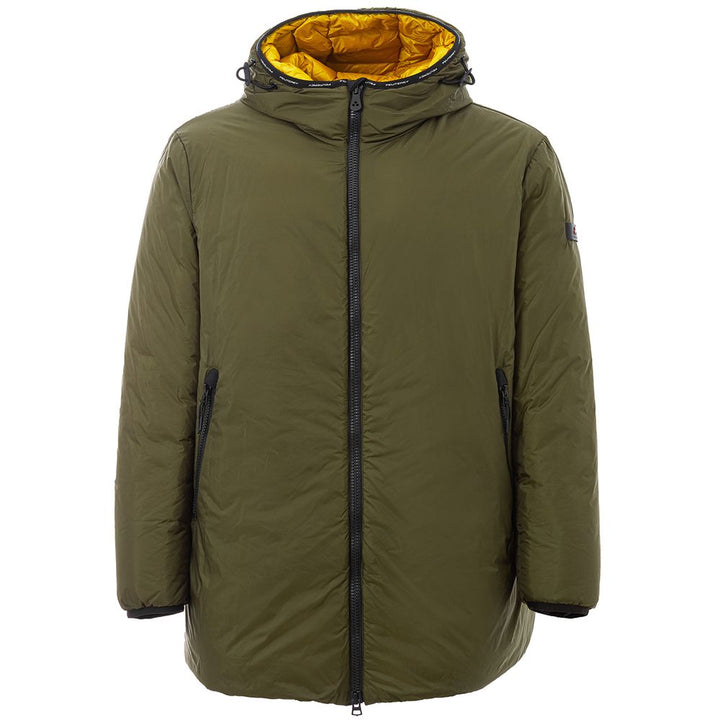 Peuterey Sleek Green Polyamide Jacket for Men