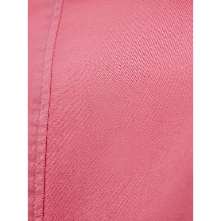 Elegant Pink Cotton Jacket for Her