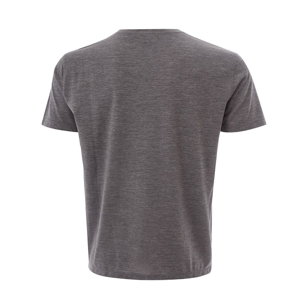 Lardini Elegant Gray Wool T-Shirt for Men