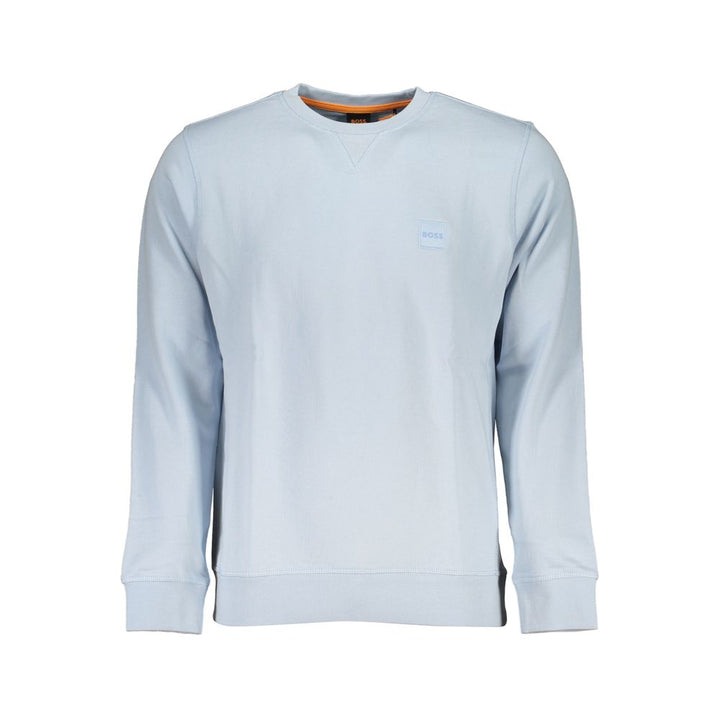 Light Blue Cotton Sweater