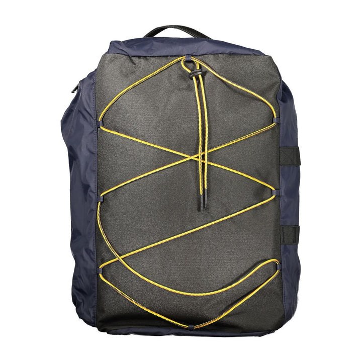 Blue Polyester Backpack