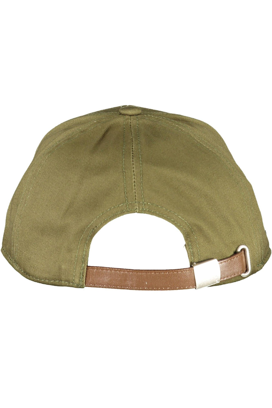 La Martina Elegant Embroidered Green Cotton Visor Hat