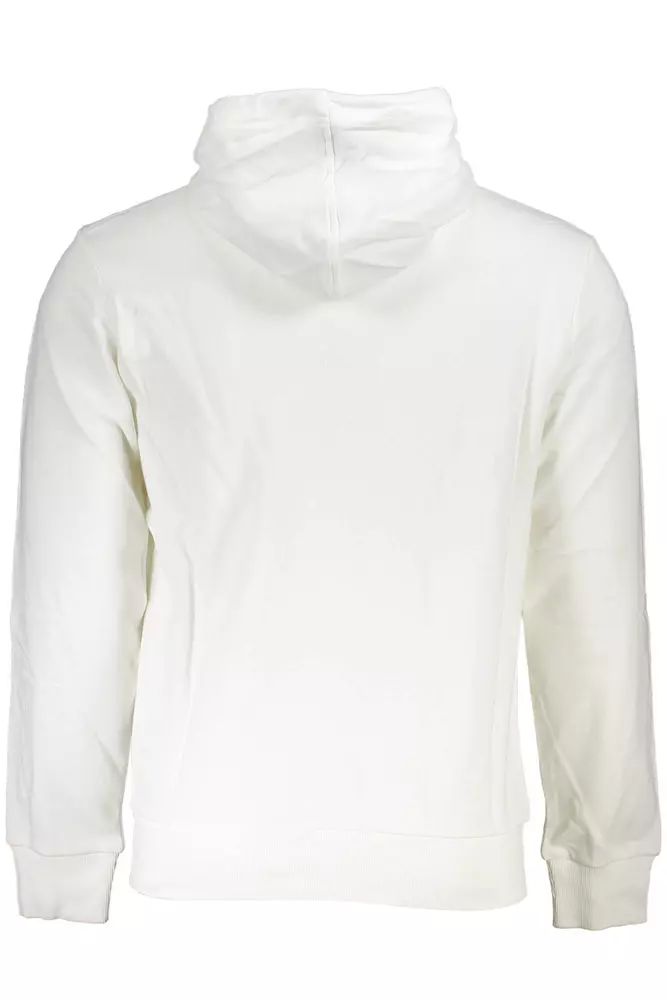 La Martina White Cotton Sweater