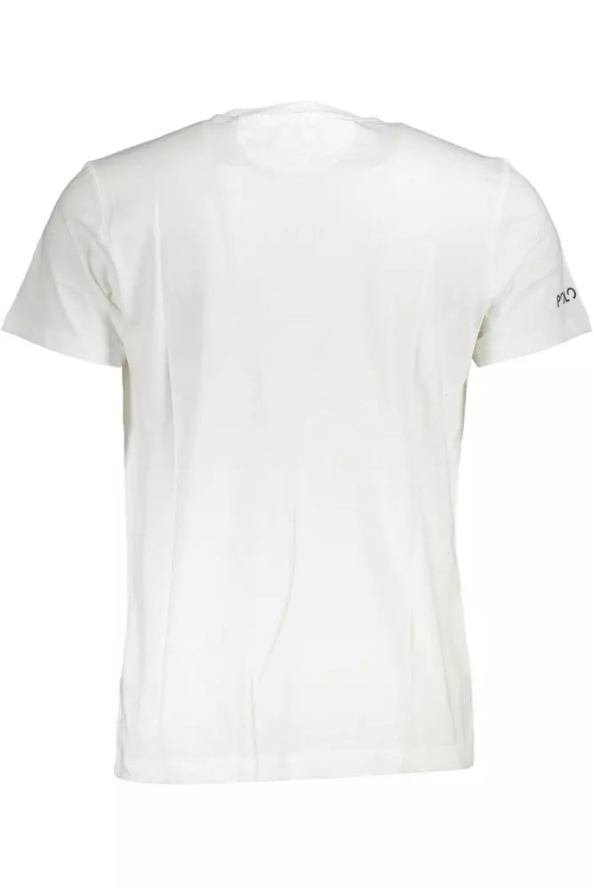 La Martina White Cotton T-Shirt