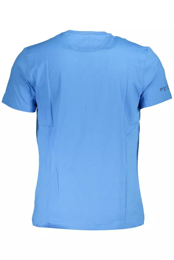 La Martina Blue Cotton T-Shirt