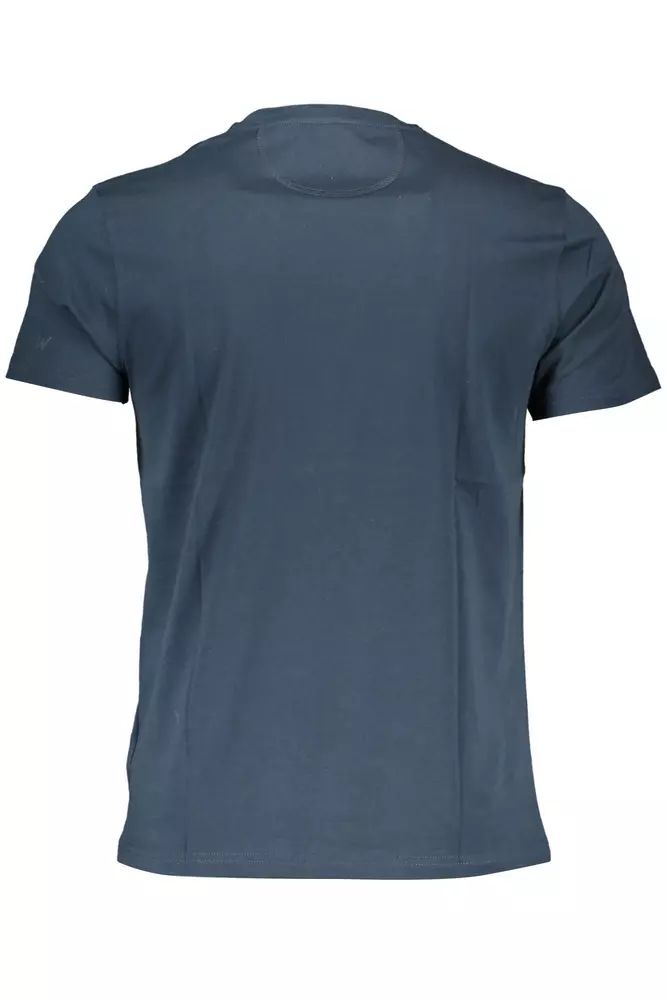 La Martina Blue Cotton T-Shirt