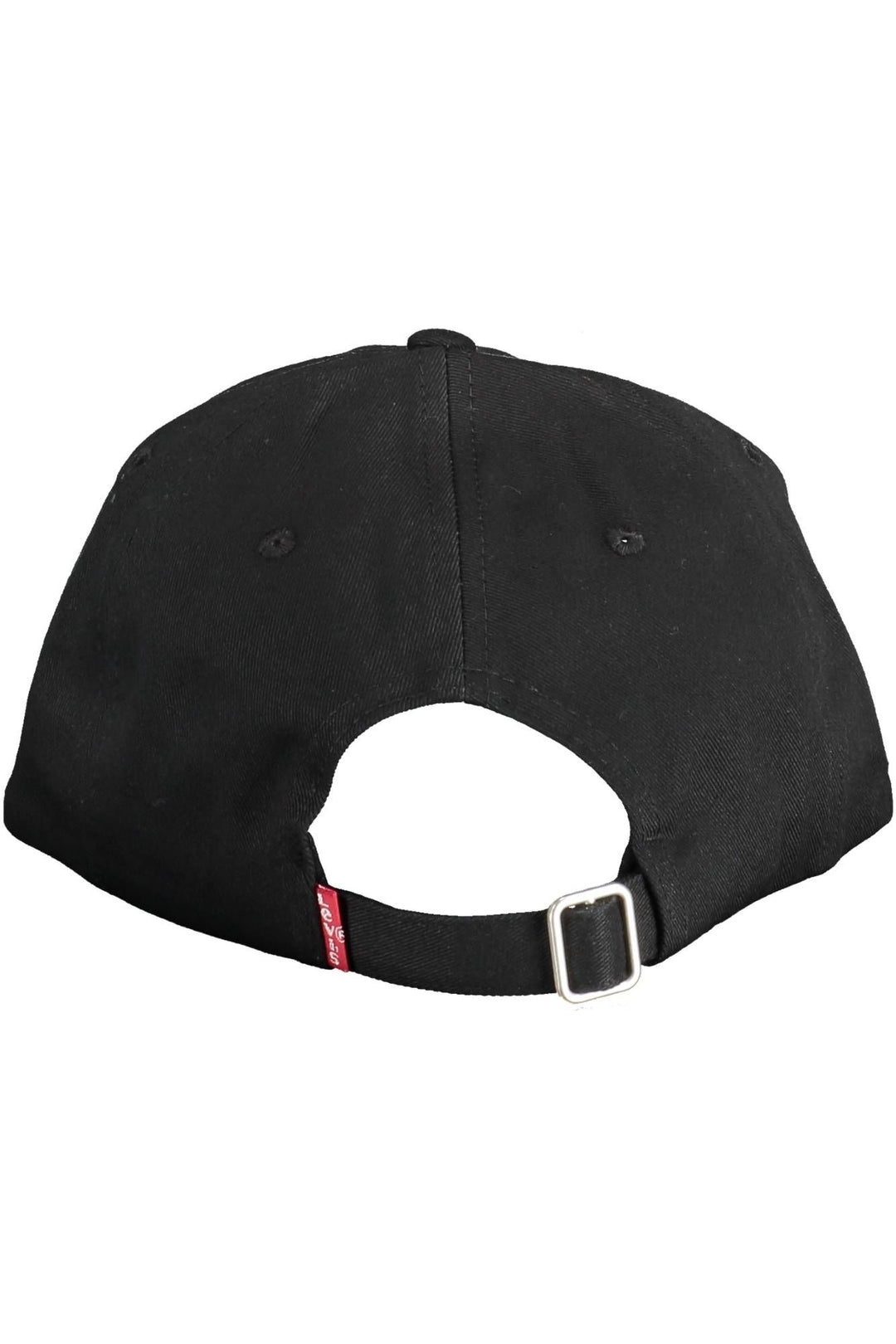 Levi's Chic Embroidered Visor Cap in Elegant Black