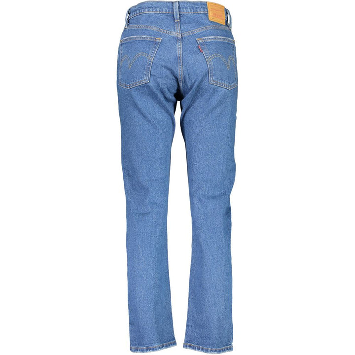 Levi&#039;S Blue Cotton Jeans & Pant