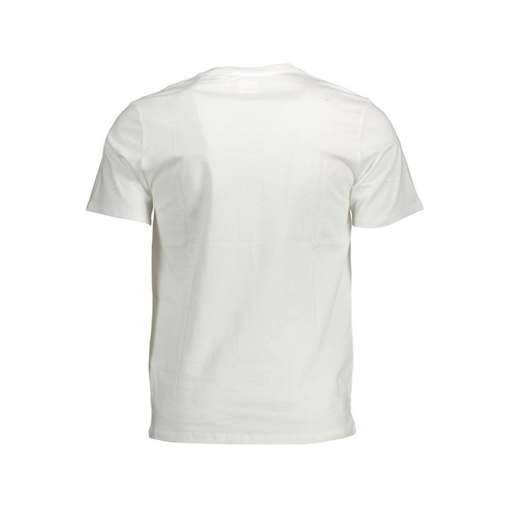 Classic V-Neck White Cotton Tee