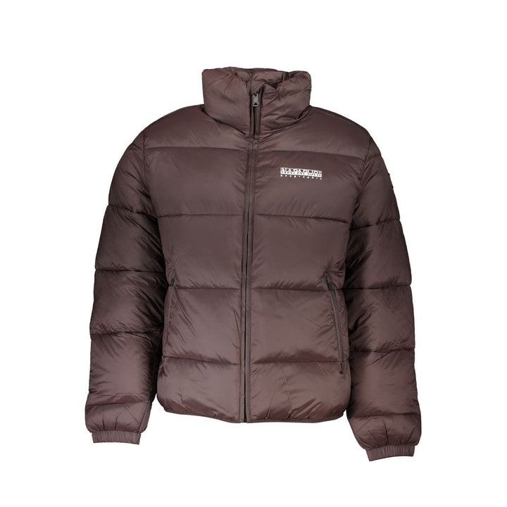 Napapijri Brown Polyamide Jacket