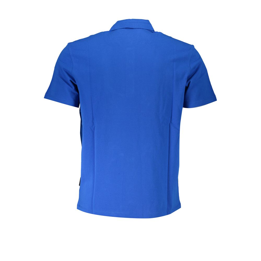 Napapijri Blue Cotton Polo Shirt