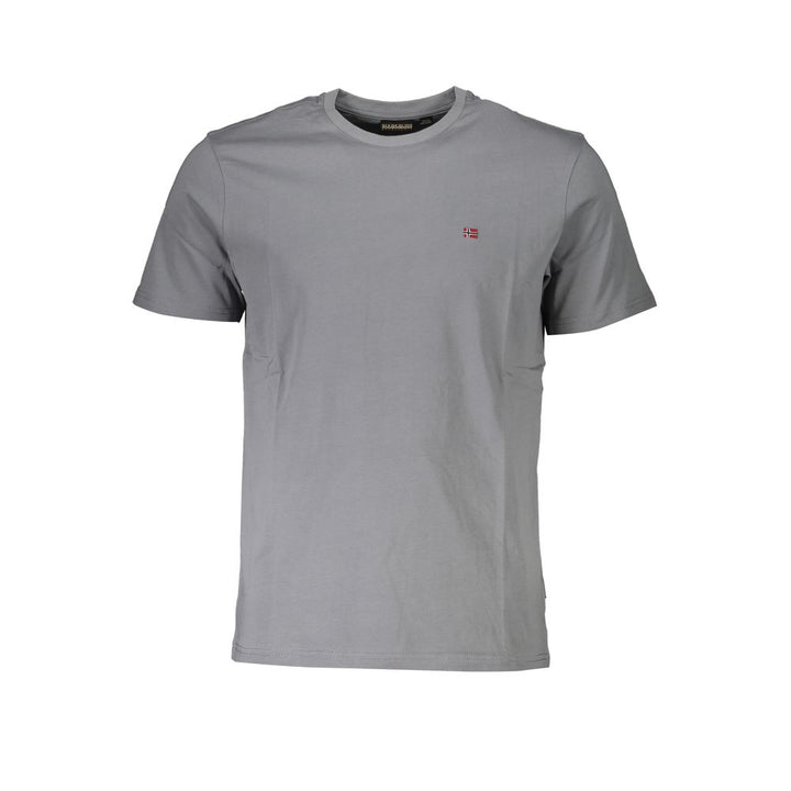 Gray Cotton T-Shirt