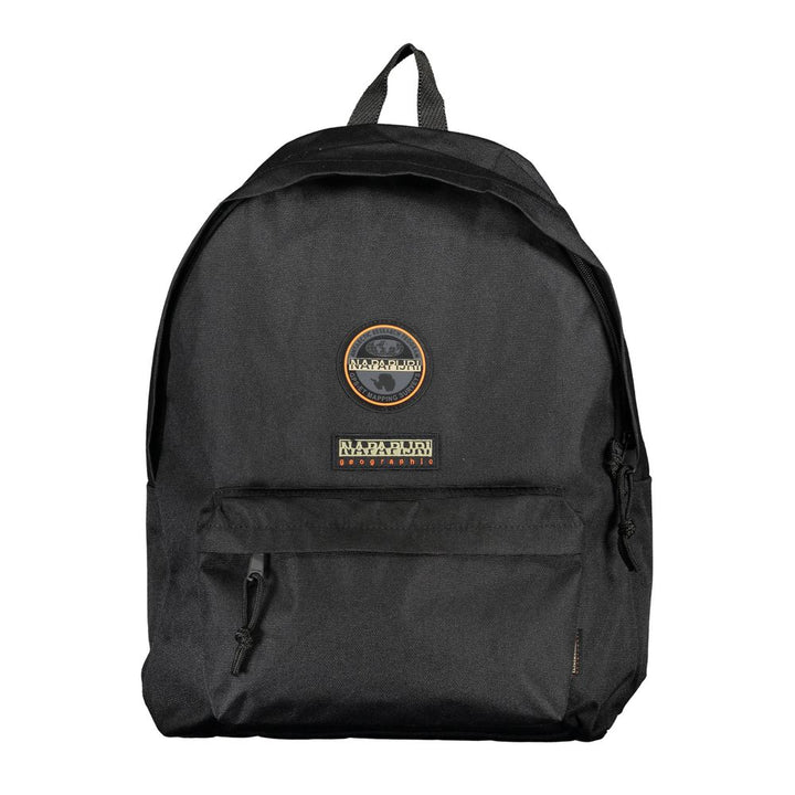 Napapijri Black Cotton Backpack