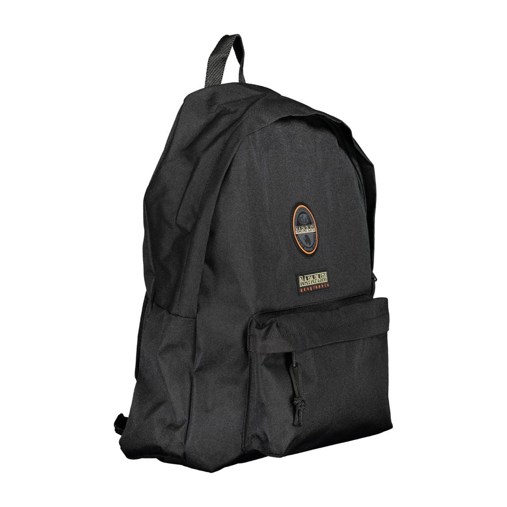 Napapijri Black Cotton Backpack