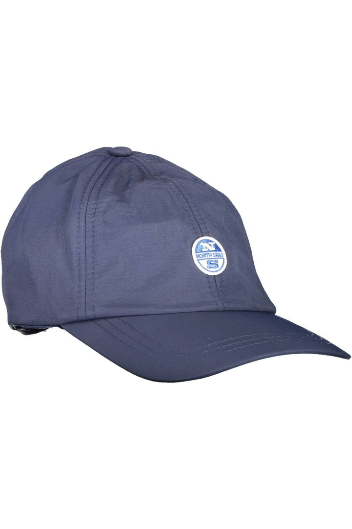 North Sails Sleek Blue Visor Cap with Signature Logo