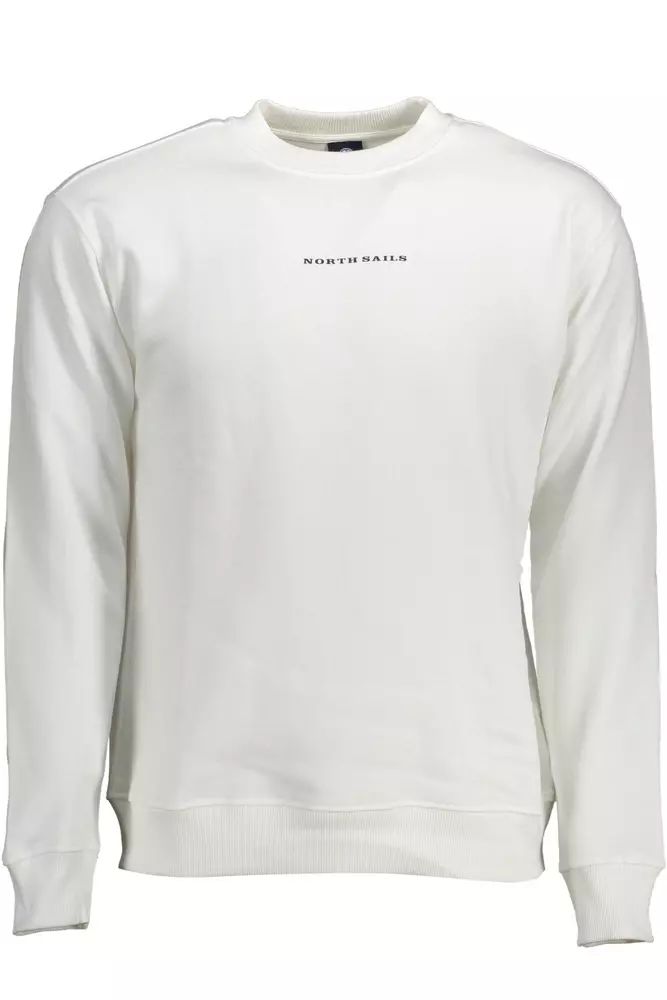 North Sails White Cotton Sweater