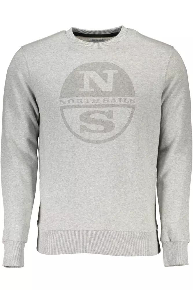 North Sails Gray Cotton Sweater