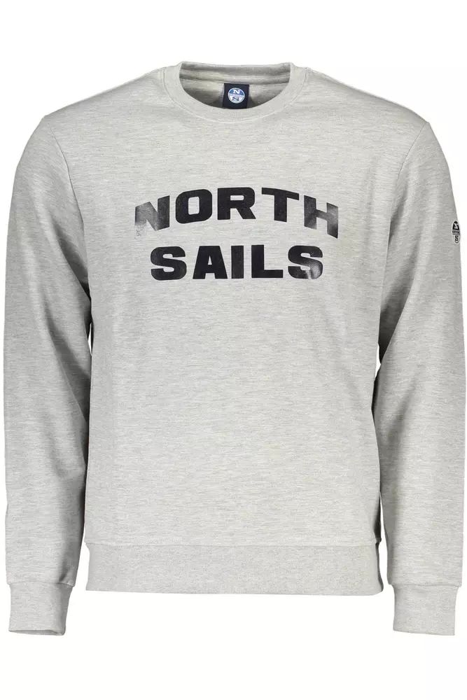 North Sails Gray Cotton Sweater