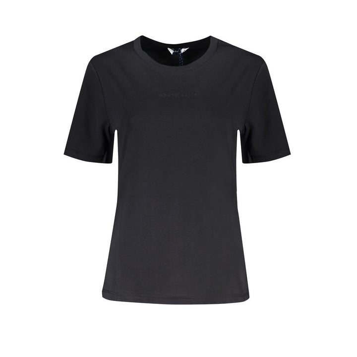 Black Cotton Tops & T-Shirt