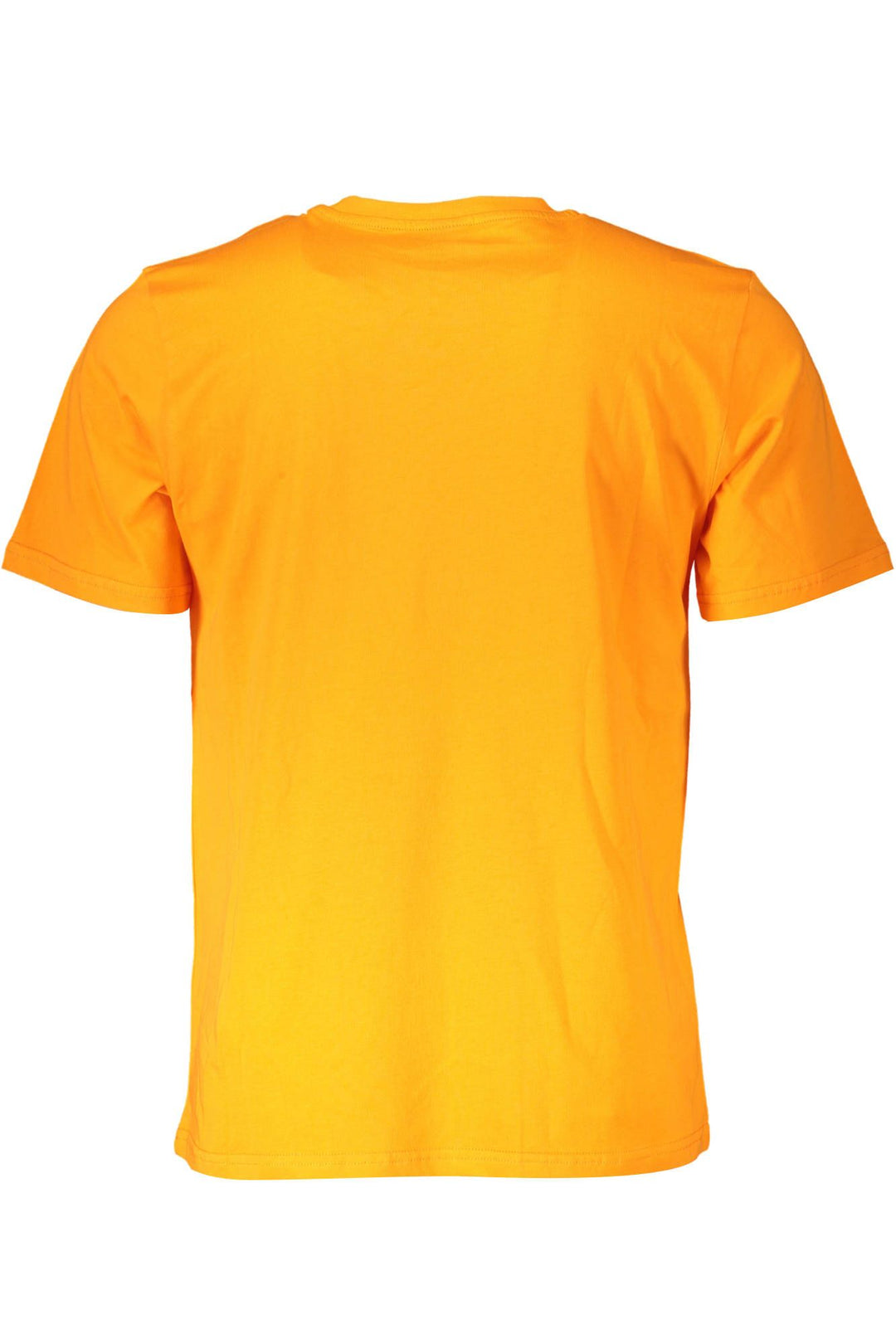 North Sails Vibrant Orange Cotton Tee with Logo Print