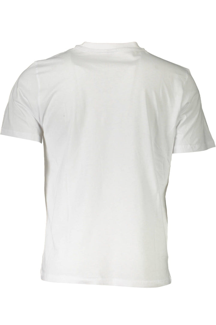 North Sails Crisp White Cotton Tee with Signature Print