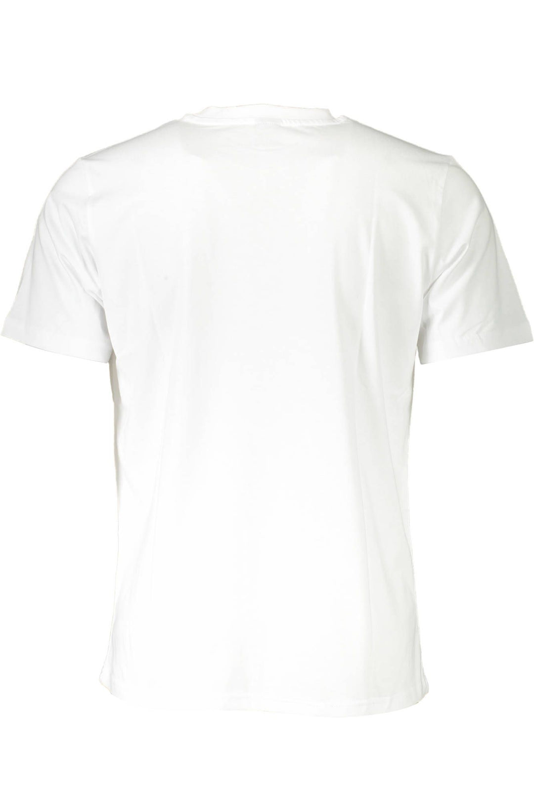 North Sails Chic White Cotton Tee with Logo Accent