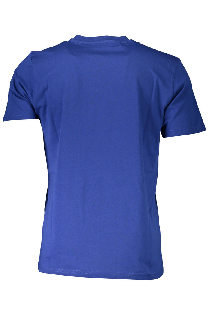 North Sails Chic Blue Cotton Tee with Signature Print