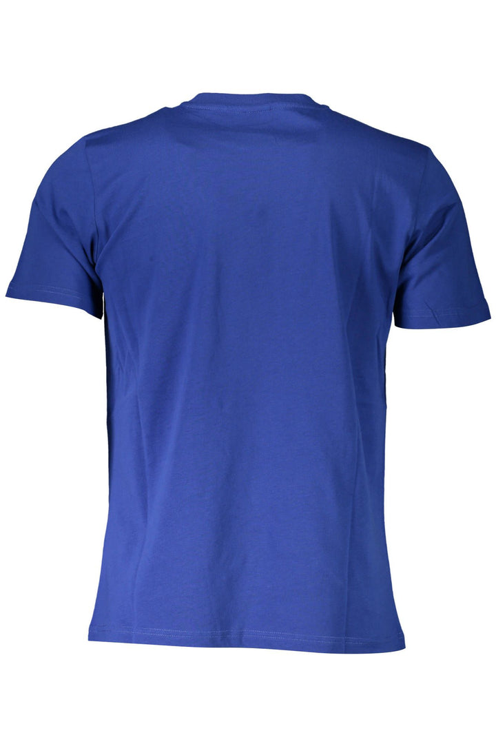 North Sails Chic Blue Round Neck Printed Tee