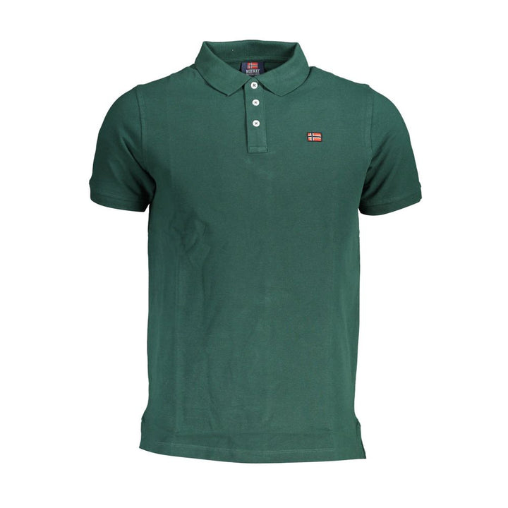 Norway 1963 Green Cotton Polo Shirt