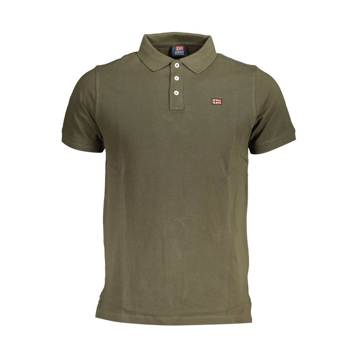 Norway 1963 Green Cotton Polo Shirt