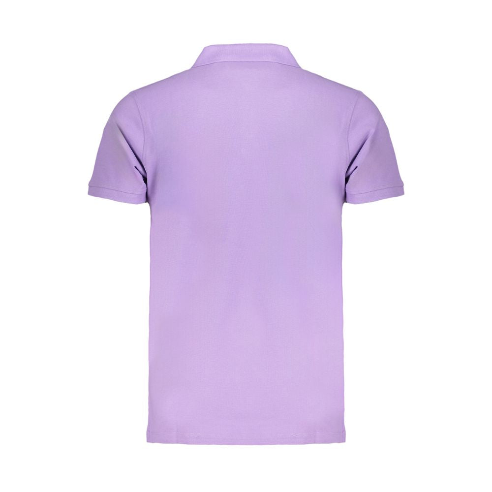 Purple Cotton Polo Shirt