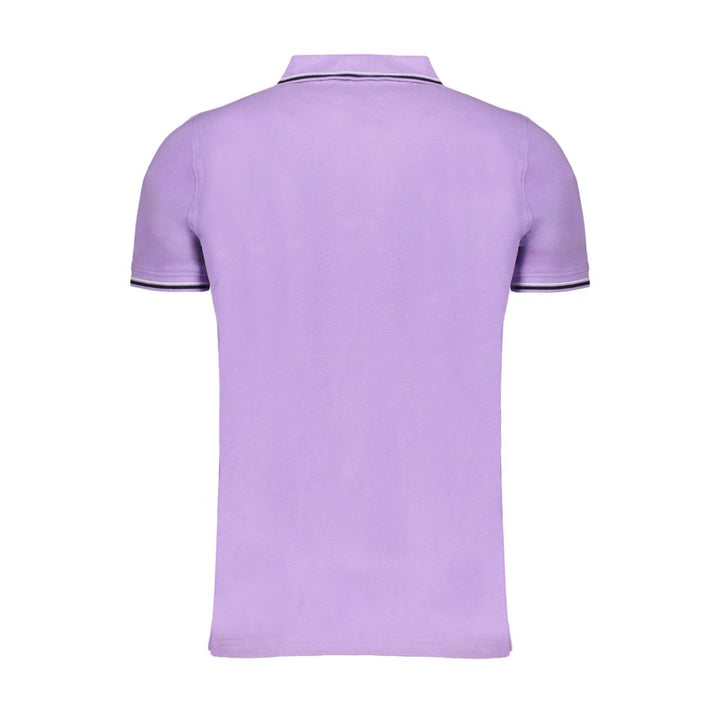 Purple Cotton Polo Shirt