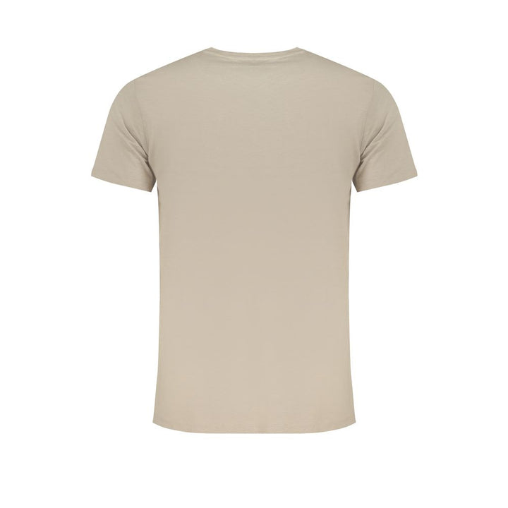 Beige Cotton T-Shirt