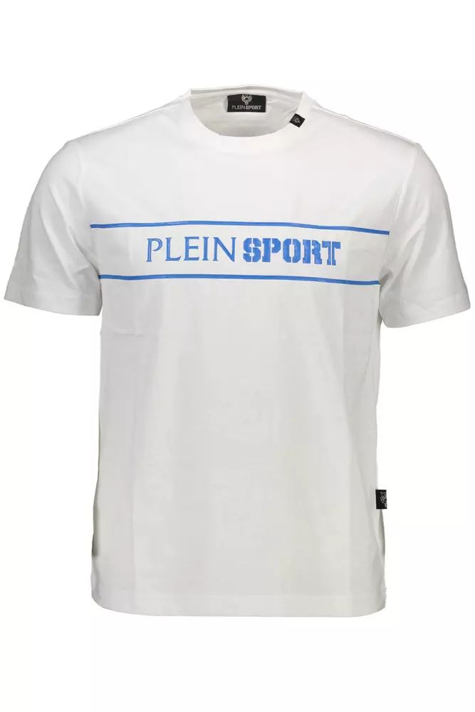 Plein Sport White Cotton T-Shirt