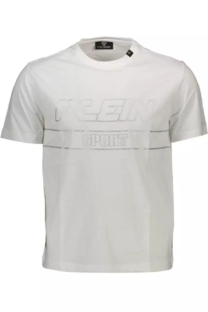 Plein Sport White Cotton T-Shirt