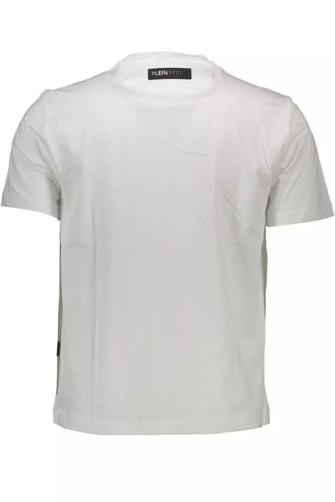 Plein Sport White Cotton T-Shirt