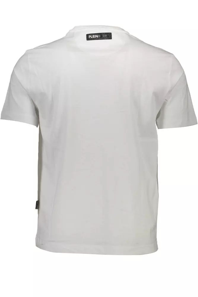 Plein Sport White Cotton T-Shirt