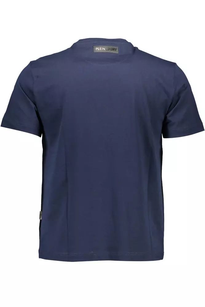 Plein Sport Blue Cotton T-Shirt