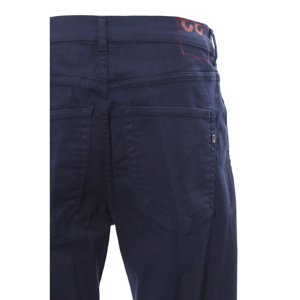 Dondup Blue Cotton Short