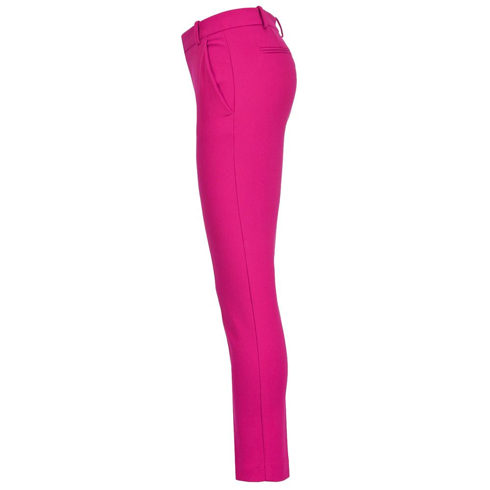 Pinko Fuchsia Viscose Jeans & Pant