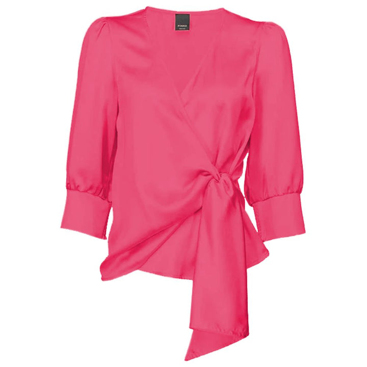 Pinko Fuchsia Polyester Sweater