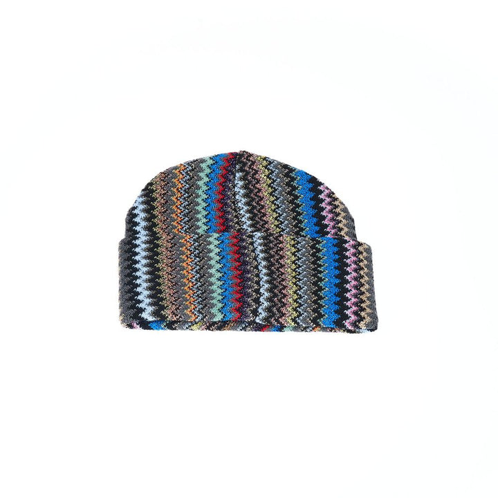 Missoni Geometric Fantasy Multicolor Wool-Acrylic Hat