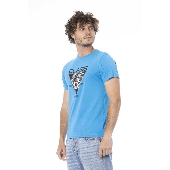 Light Blue Cotton T-Shirt