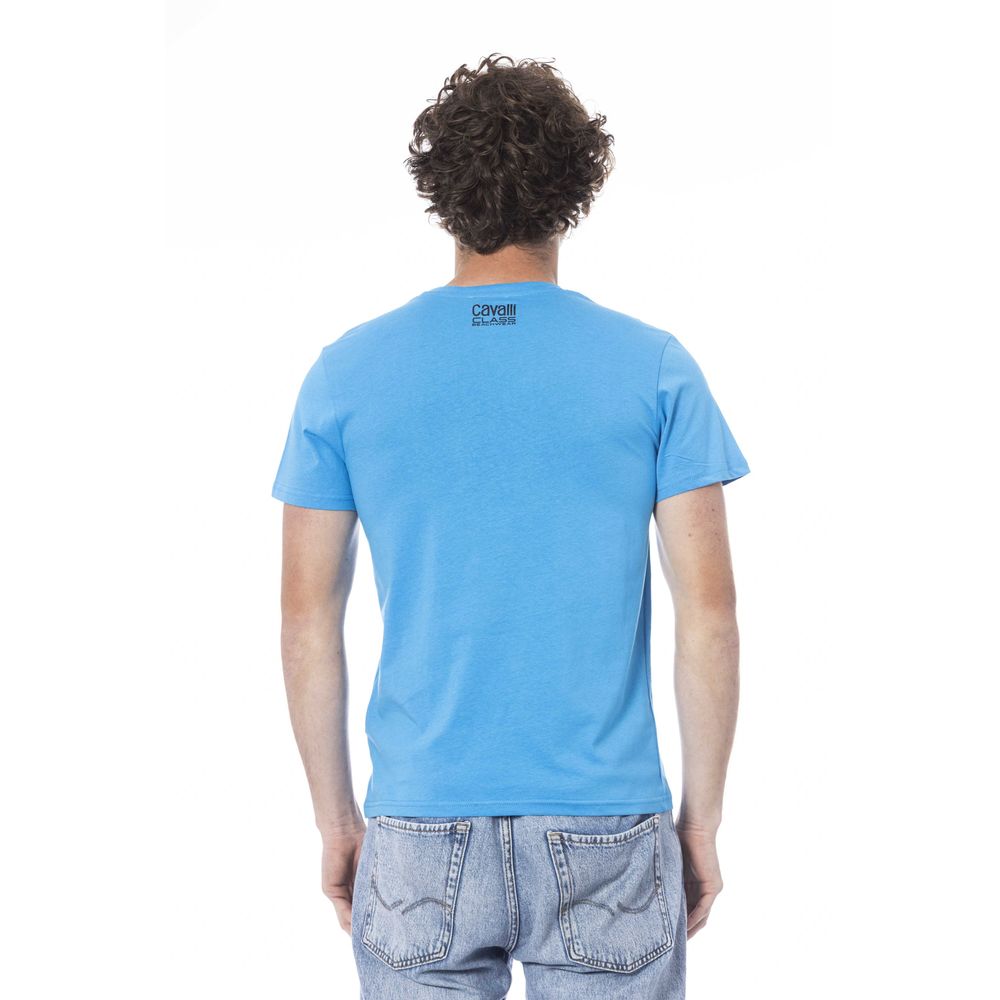 Light Blue Cotton T-Shirt