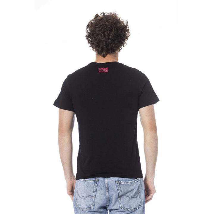 Black Cotton T-Shirt