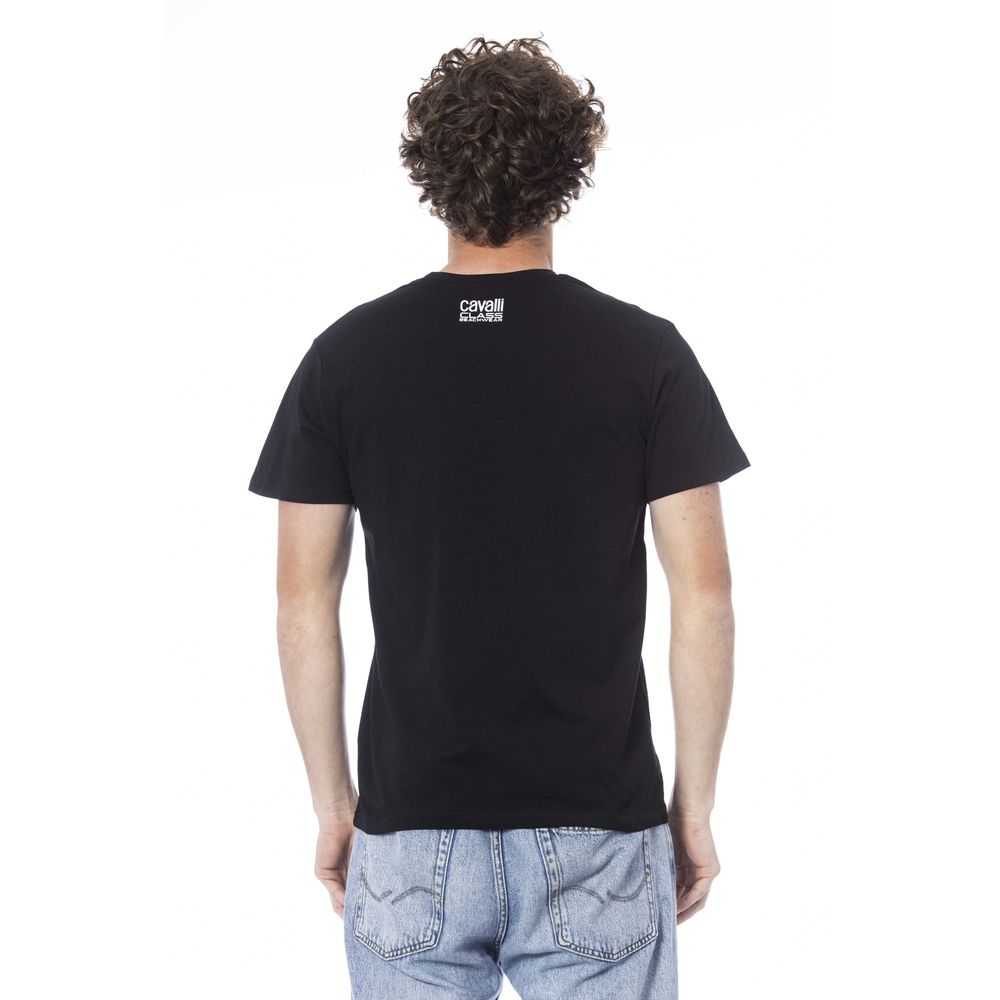 Black Cotton T-Shirt