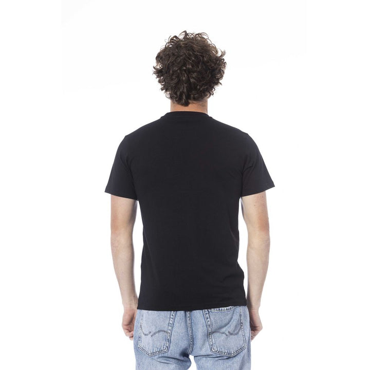 Black Cotton T-Shirt